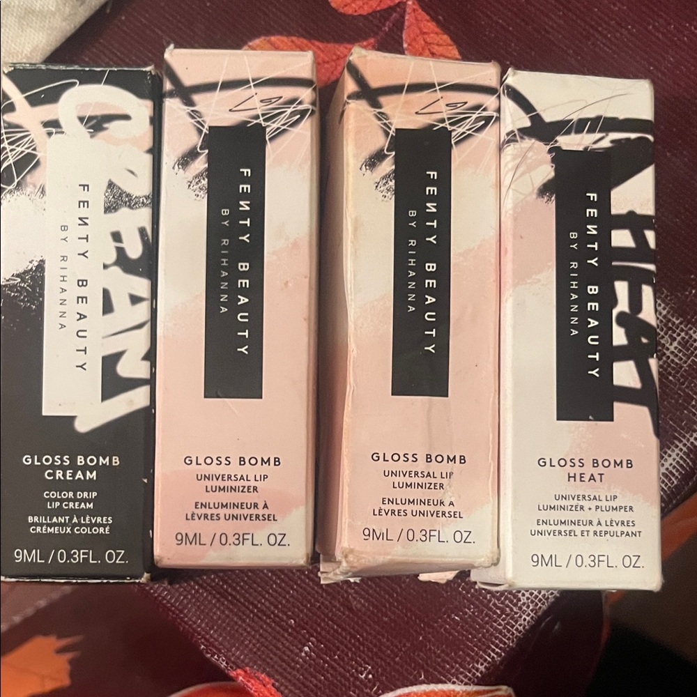 Fenty Beauty Gloss Bomb Cream and Heat Collection